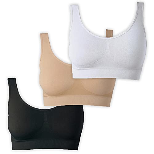 UnsichtBra Bustier, Women's Bra without Underwire, Feel-Good Bustier Top, Non-Wired Soft Bra, Sleep, Nursing, Sports Bralette in Many Colours