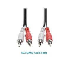 2 Pack, RCA Stereo Audio Extension Cable, 2 RCA