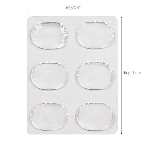Drum Damper Gel Pads, zosenda 18 Pcs Soft Silicone Drum Dampeners Drum Silencers, Clear Drum Sound Dampening Pad Drum Mute for Drum Tone Control