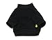 DroolingDog Yorkie Clothes - Black Dog Tee Shirts, Small & Medium
