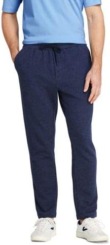 Amazon Lands End ランズエンド メンズ シリアス スウェット パフォーマンス パンツ 日本サイズ L X 股下84cm ダークネイビーヘザー ロングパンツ 通販