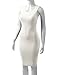 All for You Women's Slim Fit Sleeveless Tank Top Dress Made in USA