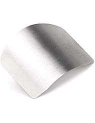 Zelta Finger Guard Digiclass Slicing Cutting Protector 2.6 Inches Stainless Steel Finger Protector Cutting