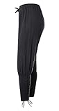 BBalizko Men's Ankle Cuff Renaissance Pants Medieval Viking Navigator Trousers with Drawstrings