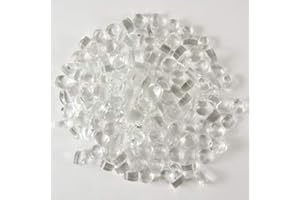 Clear Dots D1101 COE 90 Glacial Art Glass