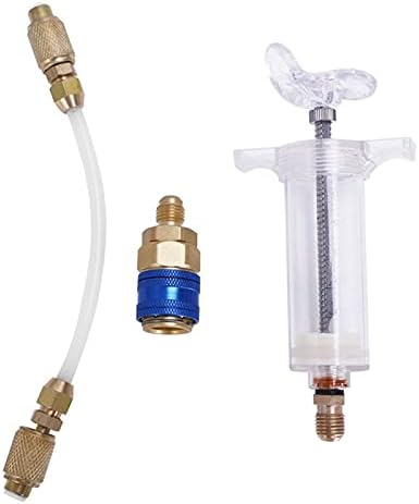 R134A A/C Oil Dye Injector - 2oz Capacity For Air Conditioning Service
