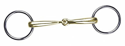 HKM Float Snaffle Bit 9893 Gold 55 mm / 125 Width