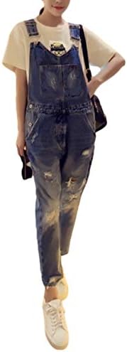 2種類のスリムタイプのデニム オーバーオール レディース オールインワン サロペット ジーンズ つなぎ Rwenzorisustainable Org