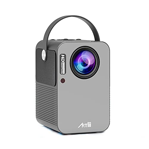 Smart Projector Android TV 9.0, Artlii Play WiFi Bluetooth Projector