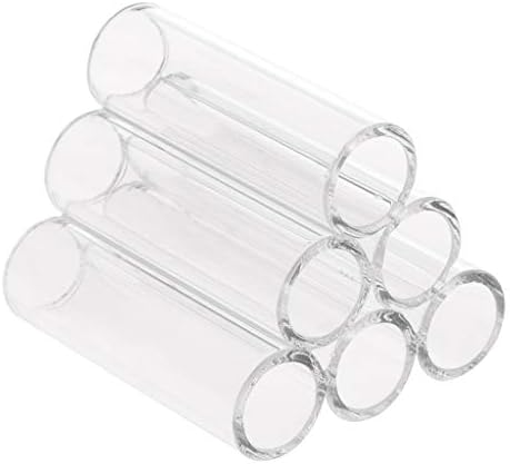 cicianco Fish Hiding Shelter, Aquarium Shrimp Cave Hideout Breeding Tube Acrylic Decor (B)