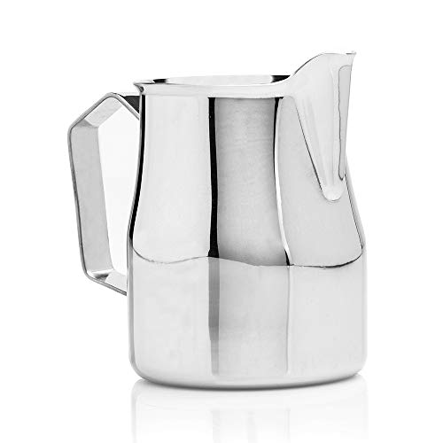 PREMIUM Milchkännchen 750ml Edelstahl rostfrei Barista Milchkanne zum Aufschäumen Espresso MARESE
