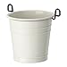 Ikea Steel Flatware Caddy 002.020.79, White, Black