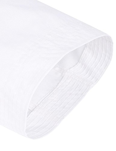 image for FitsT4 Sports FitsT4 Karate Pants - Cotton Martial Arts Elastic Waist 