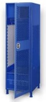 Pucel Enterprises, Rhino Gear Locker - Without Door - With Solid Sides, Rgl-Att, W X D X H: 24 X 18 X 72, Weight: 150, Color: Yellow, Gl-2472-18-Fl-Np