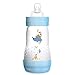 MAM Easy Start Anti-Colic Baby Bottle, 9 oz (1 Count), Medium Flow Nipple, Baby Boy