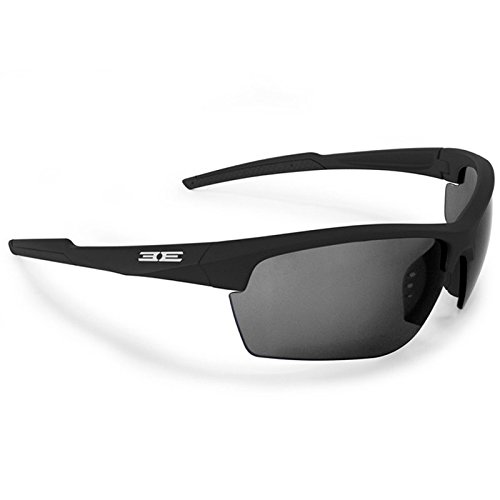 Epoch Eyewear Epoch 7 Matte Finish Sunglasses, Black Frame. Epoch7-Black/Smoke