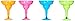 Cocktail Margarita Glasses Package of 20 - 10 oz (295.7 mL)
