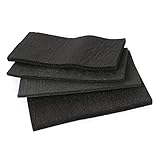 QNBDA 4 Pcs Soft Graphite Carbon Felt High