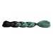 VCKOVCKO Ombre Jumbo Braiding Hair Extension Synthetic Fiber for Twist Braiding Hair, Jumbo Box Braiding Hair 24