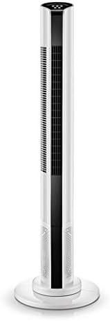 JNYZQ Tower Fan Home Silent Remote Control Floor Fan Tower Type Shaking Head Leafless Electric Fan