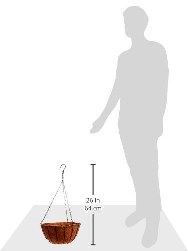 Panacea 88500 Growers Series Hanging Basket, Green, 12-Inch