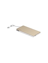 Mophie Powerstation Plus Cables Mini Batería Externa con construido en para Smartphones y Tabletas (4,000 mAh)   Oro