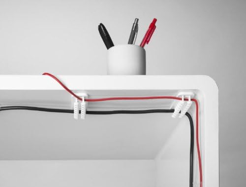 Mini Cablox 2x8 Cable Management System 3-pack White