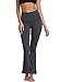 Neleus Women's Bootleg Yoga Pants Tummy Control High Waist Bootcut Pant
