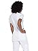 Cherokee Women's V-Neck Top, White, Small