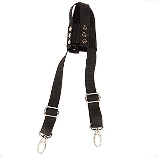 Liu Mei Harness Belt Magic Wand Holder，Women Sexy Punk Leather Harness Garter Belt Adjustable Waist Leg Cincher Cage Belt (Black)