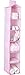 Delta Children Nursery Storage Set, Pink, 48 Piece