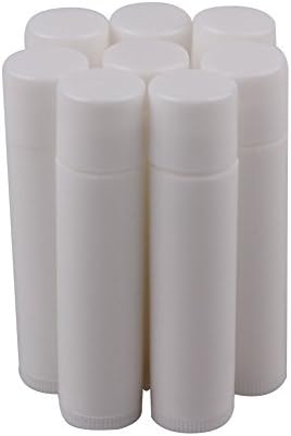 Quiverr Collective FFP-LipBalm Lip Balm Tubes Containers, Empty, White (Pack of 50)