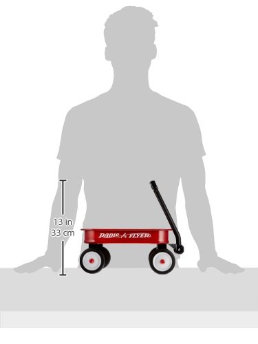 31Kh2LbAx0L - Radio Flyer Little Red Toy Wagon
