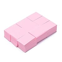 zsjhtc 1000Pcs Nail Wipes Beauty Paper Tool Nail Art Accessories Remover Lint Free Cleaner Cotton Pad Manicure Pink