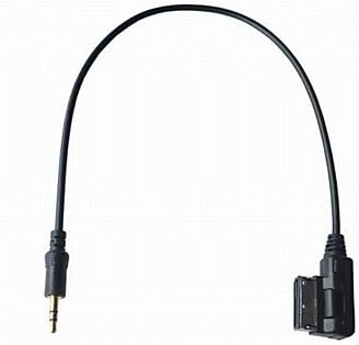 azazaz Media In AMI MDI to Stereo 3.5mm Audio Aux Adapter Cable For Car VW AUDI 2014 A4 A6 Q5 Q7 &amp; iPhone5 iPad