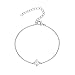 PAVOI 14K Gold Plated 925 Sterling Silver Cubic Zirconia Solitaire Diamond Bracelet | Bridesmaid Bracelets | Gold Bracelets for Women