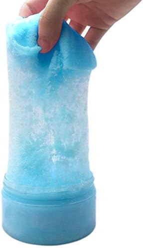 Gixmo 100Grams Fairy Cloud Crystal Sand Cotton Mud Slime, Squishy Putty Scented Stress Kids Clay Toy (Blue Colour)