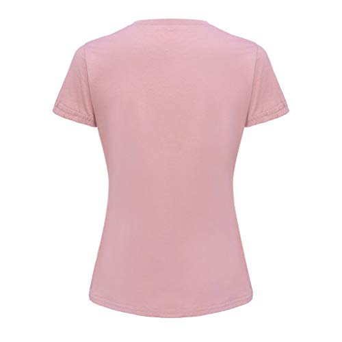 LuluZanm Letter Print T-Shirt for Women Sale Ladies Fashion O-Neck Short Sleeve Blouses Basic Summer Tops Plus S-5XL