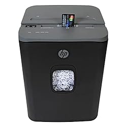 HP - Crosscut Paper Shredder, 20-Sheet Manual