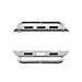 Apple Watch Adapter, Oittm Stainless Steel Apple Watch Band Connection Adaptor with Screwdriver Tools for Apple Watch & Sport & Edition (Silver 38mm)