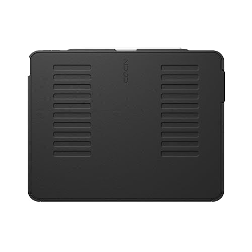 ZUGU CASE Slim Protective Case Designed for iPad Air 13-inch (M4, 2026 / M3, 2025 / M2, 2024) / iPad Pro 12.9-inch (4th/3rd Gen) Wireless Pencil Charging, Multiple Viewing Angles (Sleep/Wake Cover)