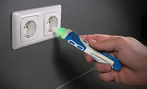 PeakTech P 1032, AC voltage tester 12-1000 V AC with vibration, LED Signal Lamp & Vibration 12-1000V AC Operating Range - Image 5