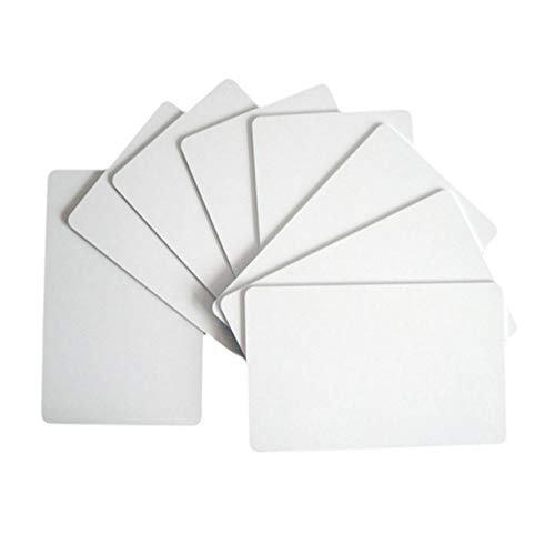Proximity Blank White NFC PVC ISO Cards 13.56MHz Contactless RFID Smart Chip Card for Access Control System 10Packs