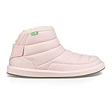 Sanuk Kids Girls' Lil Puffer Fashion Boot, Chalk