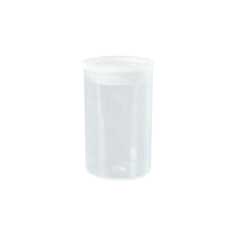 XINGSUI 12Pcs Plastic Film Canisters, Film Canisters with Lids, Reusable, Camera Film Cans, Multifunctional Mini Storage Boxes, for Scientific Activity Small Accessories (Transparent)