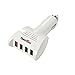 Quick Car Charger QC3.0 40W PowerMore 4 USB Port Fast Charge [QC2.0 Compatible]For MacBook 12