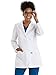 Grey's Anatomy 7446 Missy 2 Pkt White Lab Coat w/ Back Tab Medium