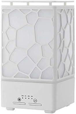 SHSHKO Mini Usb Water Cube Aromatherapy Humidifier Home Air Purification Aromatic Night Light Aroma Diffuser With Color Changing LED Night Lights,White [Energy Class A]