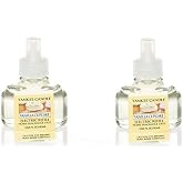 Yankee Candle ScentPlug Refill for Plug in Air Fresheners, Scented Oil Refills, Long Lasting Home Fragrance, Vanilla Cupcake (Pack of 2)