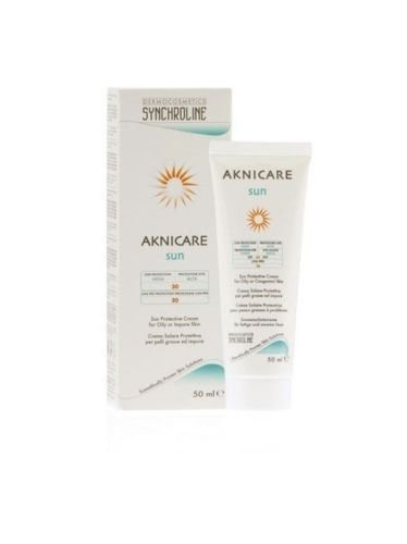 Synchroline Aknicare SUN Spf30 Cream Acne-prone